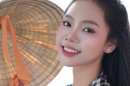 Chân dung nữ sinh quê Vĩnh Long vừa rút lui khỏi Miss World Vietnam 2025