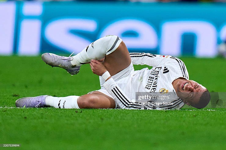Thể trạng của Mbappe từ lâu đã có vấn đề