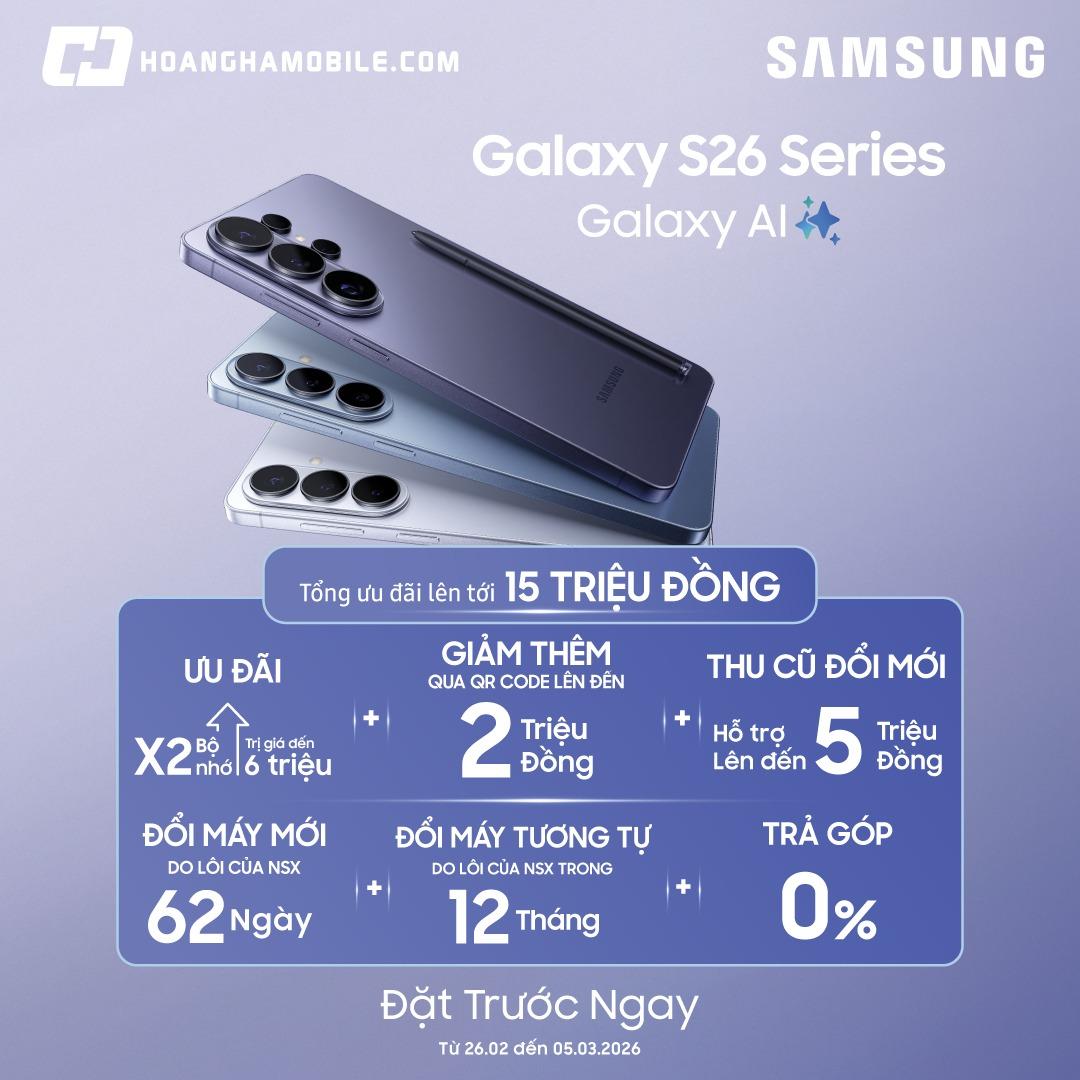 Hoàng Hà Mobile chơi lớn, tổ chức sự kiện mở bán Galaxy S26 Series "xuyên đêm" tại rạp chiếu phim - 2