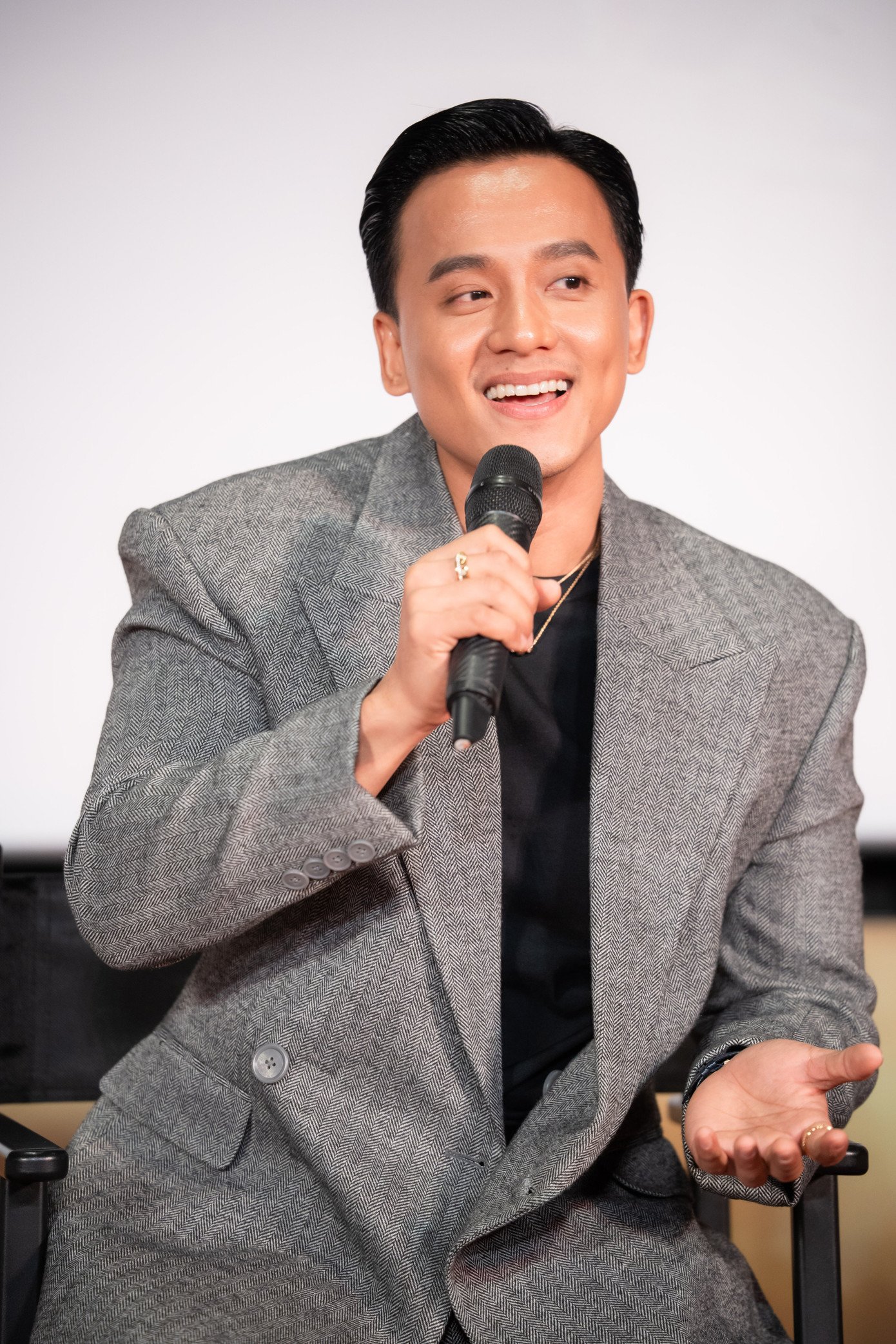 Đạo diễn Mai Tài Phến nói an tâm khi có Mỹ Tâm bên cạnh.