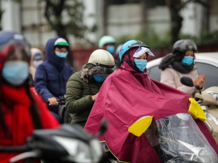 Không khí lạnh tăng cường, miền Bắc mưa và rét