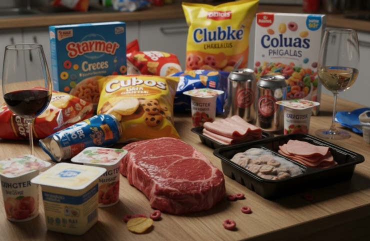 Nên tránh những thực phẩm chế biến sẵn, thịt đỏ, rượu bia... để giảm nguy cơ ung thu đại trực tràng.