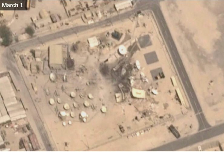 Căn cứ không quân Al Udeid.