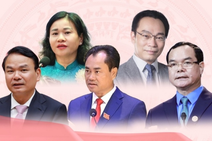 Tiểu sử 5 lãnh đạo thuộc Chính phủ vừa được chỉ định, bổ nhiệm