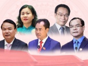 Tiểu sử 5 lãnh đạo thuộc Chính phủ vừa được chỉ định, bổ nhiệm