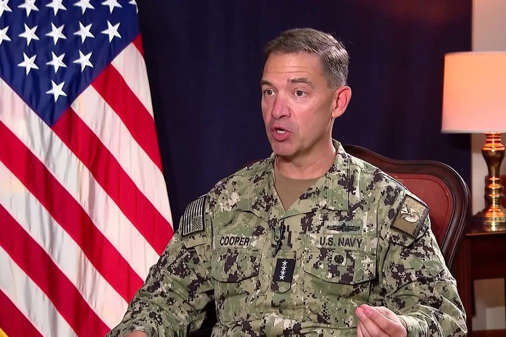 Tư lệnh CENTCOM Brad Cooper. Ảnh: Alarabiya