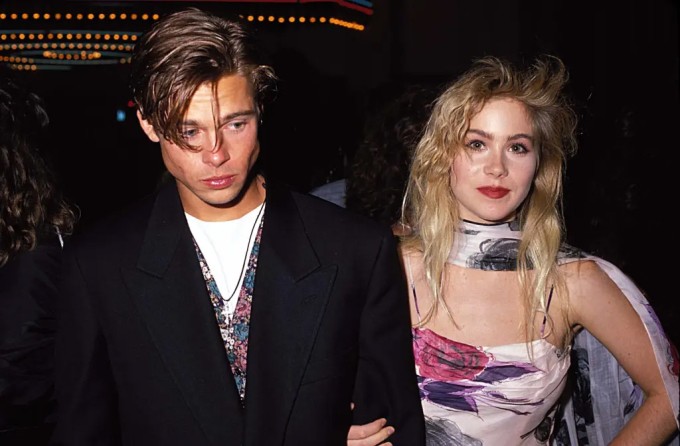 Brad Pitt và Christina Applegate tại MTV Video Music Awards 1989. Ảnh: FilmMagic
