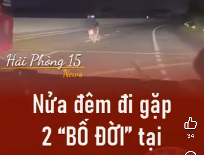 2 người đàn ông ngồi trên xe máy lạng lách, đánh võng trước đầu xe ô tô, không đội mũ bảo hiểm… trên quốc lộ 10