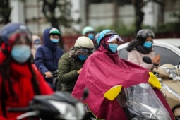 Không khí lạnh tăng cường, miền Bắc mưa và rét