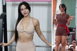 Cô gái tập gym mặc đồ bó sát, tố bị "quấy rối" sau khi đấu vật hội làng