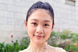 Con gái 13 tuổi cao 1,78 m của Hoa hậu Hương Giang