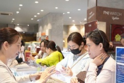 Sáng 4-3, giá vàng miếng SJC, vàng nhẫn rớt 5 triệu đồng/lượng