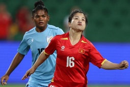 Trực tiếp bóng đá ĐT nữ Việt Nam - Ấn Độ: Ăn miếng trả miếng hấp dẫn (Asian Cup)