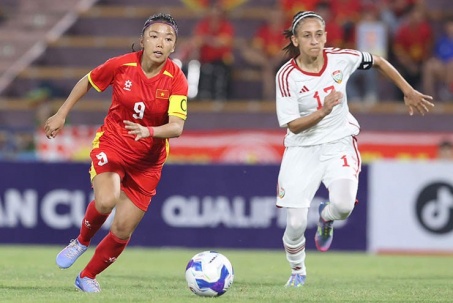 Trực tiếp bóng đá ĐT nữ Việt Nam - Ấn Độ: Chờ bản lĩnh thầy trò Mai Đức Chung (Asian Cup)