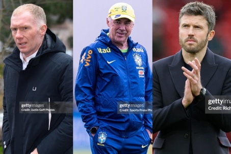 Huyền thoại MU thẳng thừng chê Carrick, tiến cử Ancelotti cho ghế nóng "Quỷ đỏ"