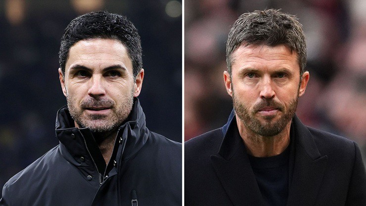 Arteta và Carrick đổ thêm dầu vào cuộc tranh luận đang nóng bỏng tại Premier League