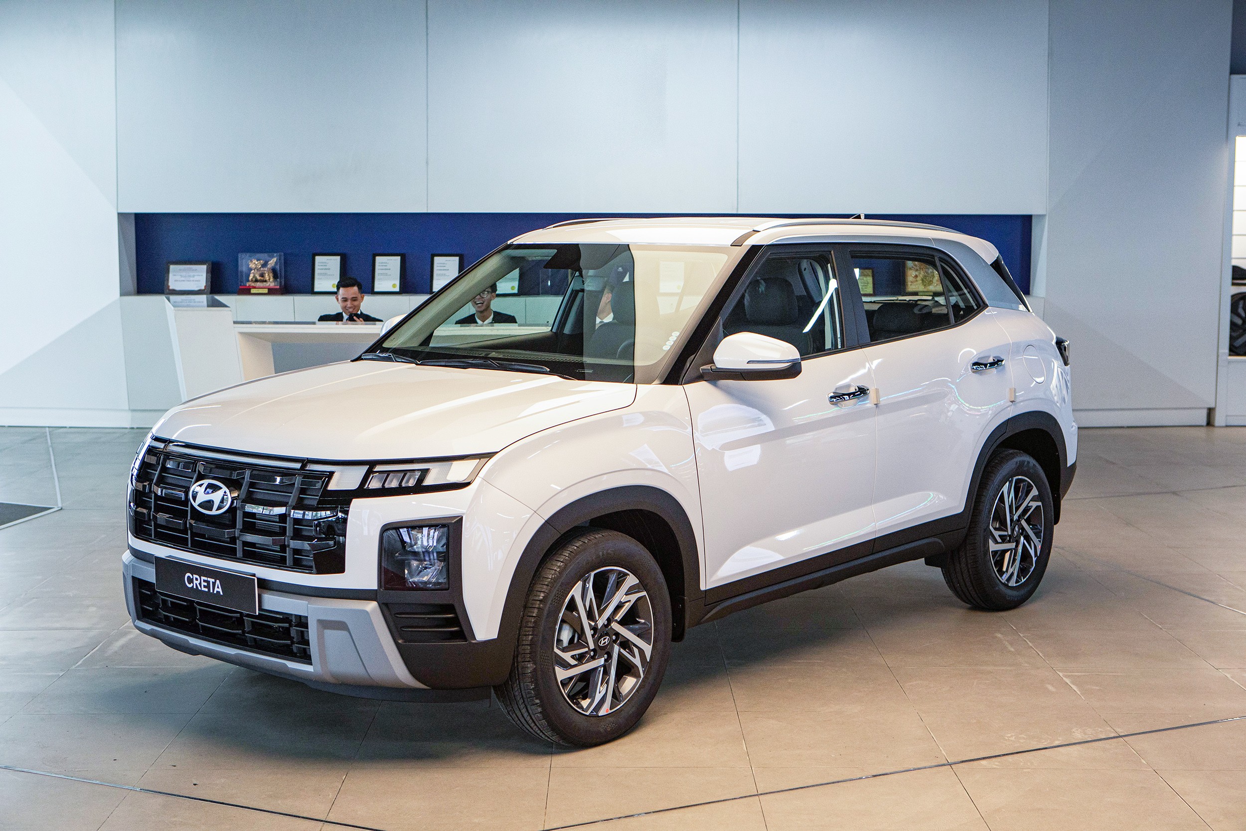 Mẫu xe gầm cao Hyundai Creta có mức hỗ trợ từ 50 triệu đồng.