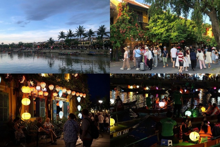 Phố cổ Hội An chào đón khách du lịch trong nước và quốc tế. - Ảnh: Hoài Thương