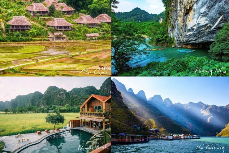 Những địa điểm núi non hùng vĩ nằm phía Bắc nước ta. - Ảnh: BTC