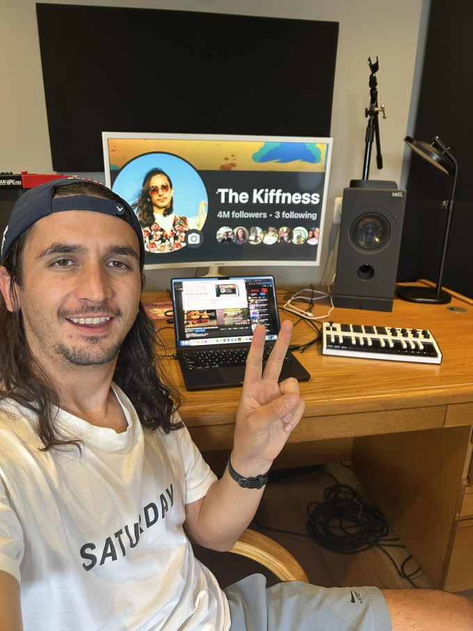 Nhà sản xuất âm nhạc The Kiffness. Ảnh: FBNV