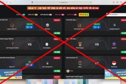 Khởi tố 30 bị can trong hệ thống 'Xôi Lạc TV'