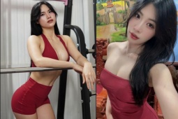 Thể thao - Người đẹp mặc đồ bó sát đấu vật gây ầm ĩ, chưa đấu với Anh Thơ đã xin "đầu hàng"