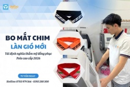 Bo mắt chim – “Làn gió mới” tái định nghĩa thẩm mỹ đồng phục Polo cao cấp 2026