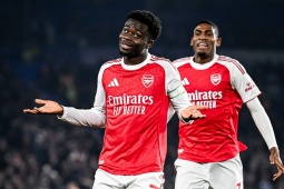 Nóng bảng xếp hạng Ngoại hạng Anh: Arsenal bỏ xa Man City