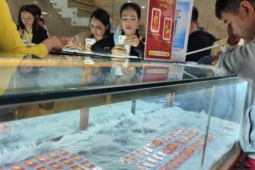 Sáng 5-3, giá vàng miếng SJC mất hơn 6 triệu đồng trong vài ngày