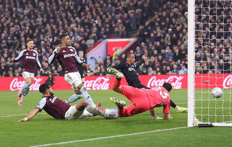 Trực tiếp bóng đá Aston Villa - Chelsea: Garnacho bỏ lỡ (Ngoại hạng Anh) (Hết giờ) - 2