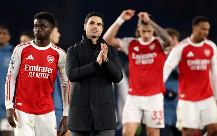 Quyền tự quyết giờ đây đã nằm trong tay thầy trò Mikel Arteta