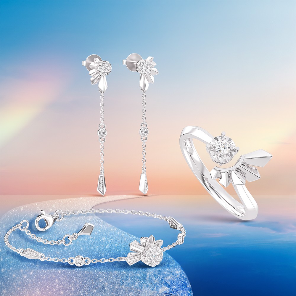 Trang sức My First Diamond tôn vinh những cột mốc đầu tiên trên hành trình của phái đẹp. Ảnh: PNJ