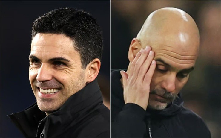 Arsenal tạo khoảng cách 7 điểm với Man&nbsp;City trong cuộc đua vô địch Ngoại hạng Anh