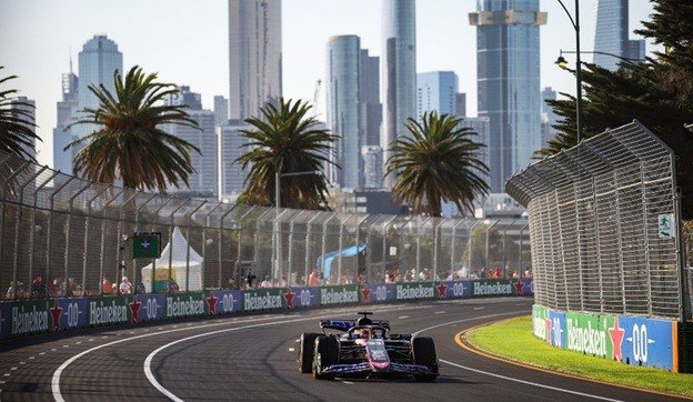 Albert Park không đòi hỏi quá cao về lốp