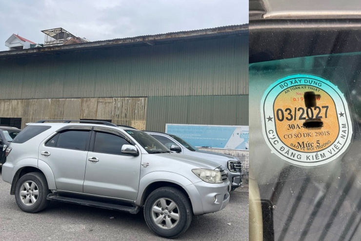 Một chiếc Toyota Fortuner máy dầu đời 2010 được bảo dưỡng tốt vẫn vượt mức tiêu chuẩn khí thải quy định. Ảnh: Nam Kaka