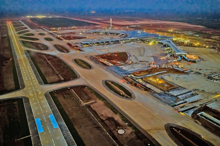 Dự án sân bay được xây dựng trên diện tích hơn 5.000 ha tại xã Long Thành, tỉnh Đồng Nai.
