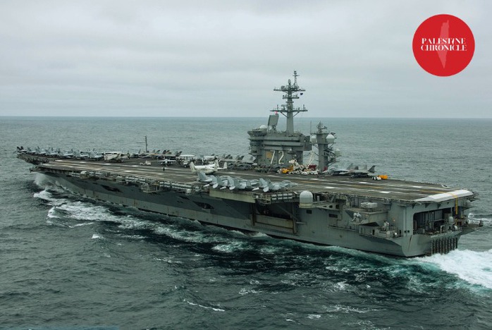 Iran tuyên bố UAV của lực lượng Vệ binh Cách mạng Hồi giáo (IRGC) đã tấn công tàu sân bay USS Abraham Lincoln của Mỹ. Ảnh: Wikimedia Commons