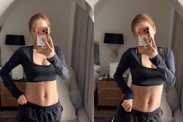 Nhã Phương được mệnh danh là nữ diễn viên tài sắc của làng giải trí Việt, ngoài ra, cô đang trở thành hot mom với 3 con đẹp như thiên thần. Dù đã trải qua 3 lần sinh nở nhưng Nhã Phương vẫn giữ được sắc vóc gọn gàng. Chỉ sau 14 ngày sinh con, cô đã khoe cơ bụng săn chắc.