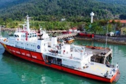 Cận cảnh siêu tàu SAR 631 - thần hộ mệnh của ngư dân giữa biển khơi