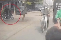 An ninh - Xã hội - Nhiều người truy đuổi, khống chế tên trộm trên đường cao tốc