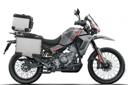 Alltrhike 450 ra mắt: Mô tô đa dụng giá "dễ thở"