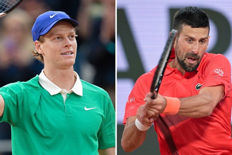 Sinner và Djokovic&nbsp;