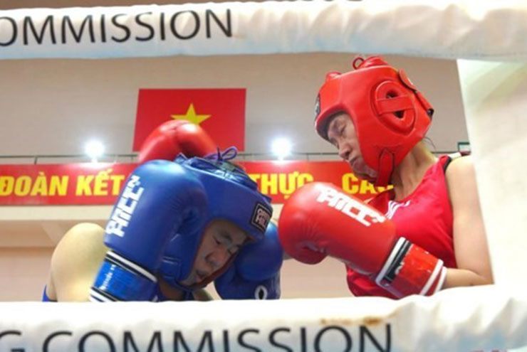 Các thành viên của tuyển trẻ boxing Việt Nam