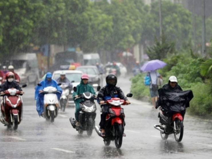 Miền Bắc sắp đón không khí lạnh kèm mưa rào