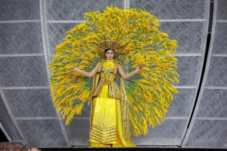 Dàn hoa hậu diễn áo dài trên phố đi bộ Nguyễn Huệ - 11