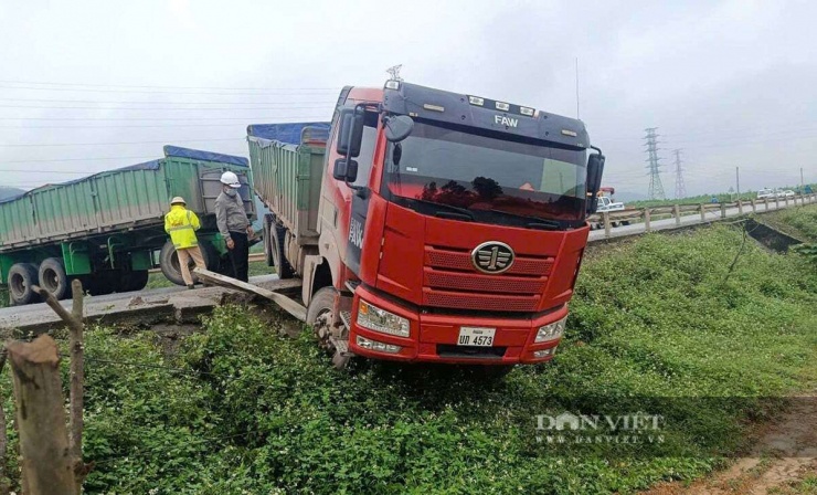 Hiện trường tai nạn.