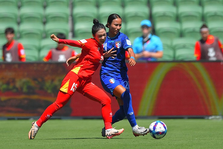 Video bóng đá ĐT nữ Đài Loan (TQ) - Việt Nam: Kịch tính  & amp; tranh cãi (Asian Cup)