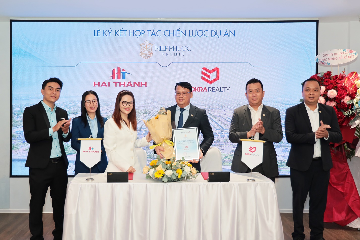 DKRA Realty chính thức trở thành Tổng Đại lý Tiếp thị và Phân phối dự án Hiep Phuoc Premia (Ảnh: Quốc Dũng)