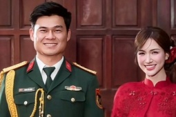 Ca sĩ Hòa Minzy công khai bạn trai là quân nhân?