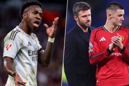 MU dễ gặp họa khi hỗn loạn, Real - PSG vừa đá vừa ngóng đại chiến ông lớn NHA ở Cúp C1 (Clip 1 phút)